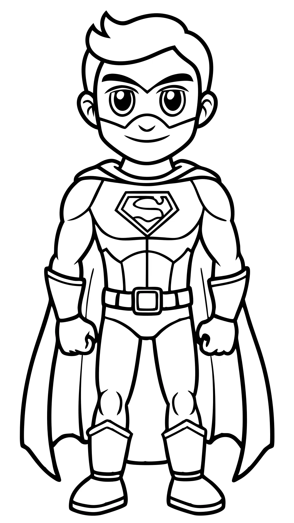 coloriages de super-héros pdf